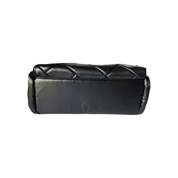 Lug Trolley 2 Crossbody Bag Metallic Black Tote Makeup Crafts Travel Cruise - Picture 5 of 14